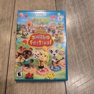 Nintendo Animal Crossing Amiibo  sealed Festival Wii‎ U Board Game